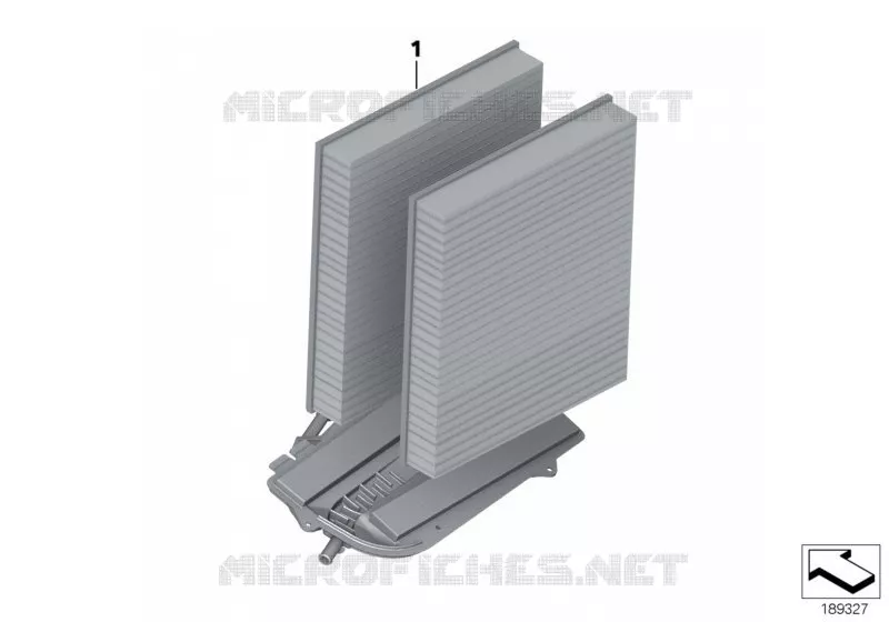 Microfiltre BMW BMW Série 7 2007 750Li A 750Li