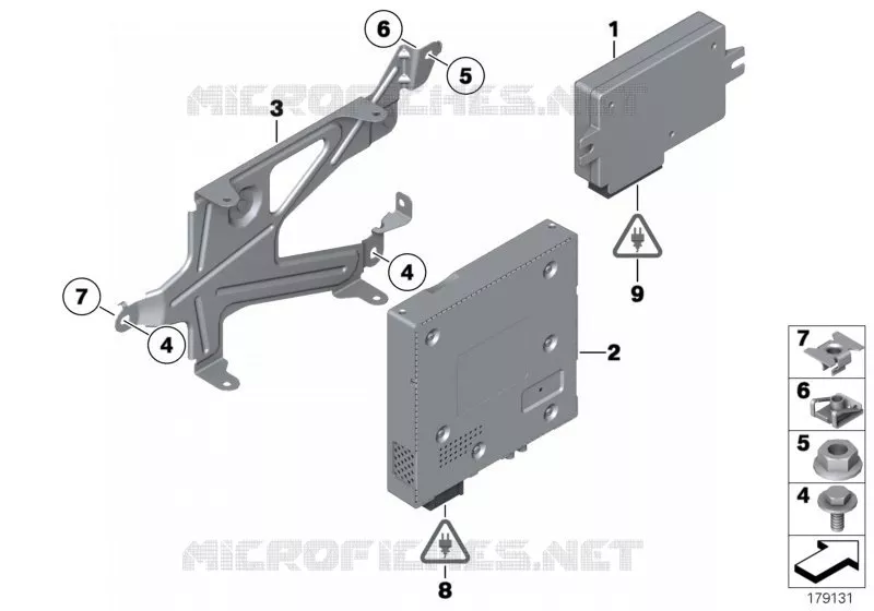 Module TV / Video switch BMW BMW Série 7 2011 730Ld A 730Ld