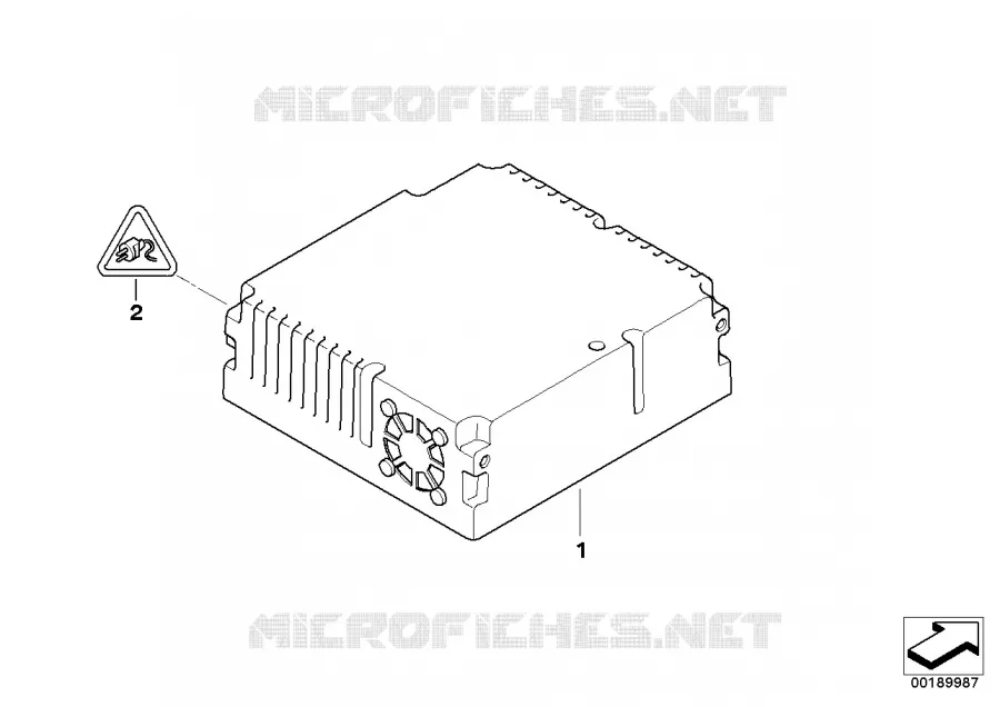 Module vidéo / module TV BMW BMW Série 3 2004 330xd N 330xd