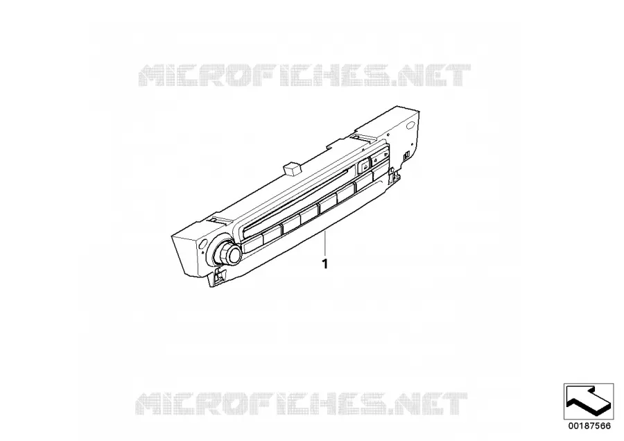 Pièces de Car Infotainment Computer BMW BMW Série 5 2005 530xi N 530xi