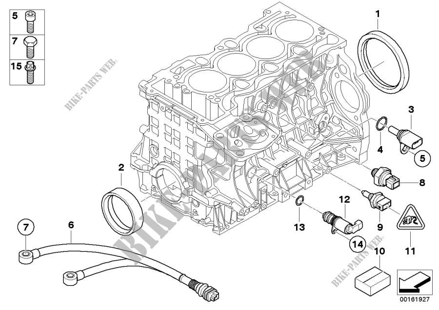 Pièces de bloc moteur pour BMW 116i 2.0