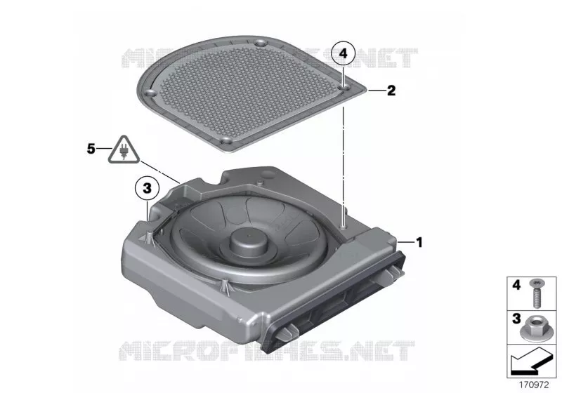 Pièces de boomer central BMW BMW Série 7 2007 750Li A 750Li