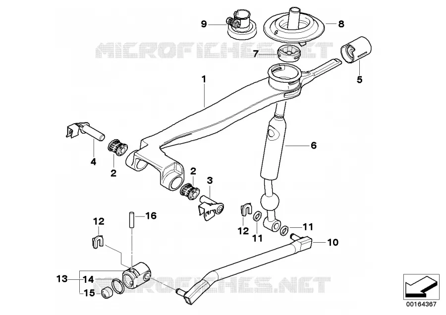 Pièces de commande de vitesses BMW BMW Série 5 2006 520i N 520i