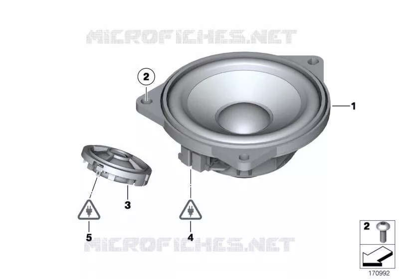 Pièces de planche bord Top/Hifi BMW BMW Série 7 2007 740Li A 740Li