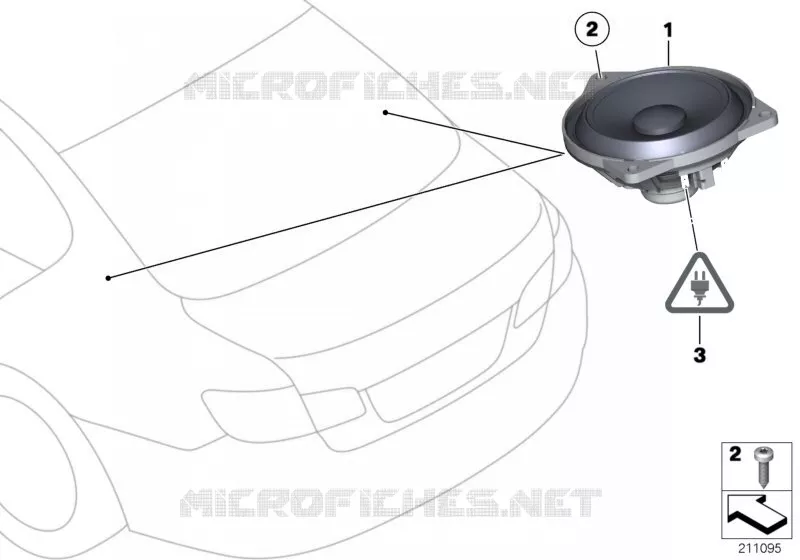 Pieces de systeme stereo de plage arr BMW BMW Série 5 2012 528i N 528i