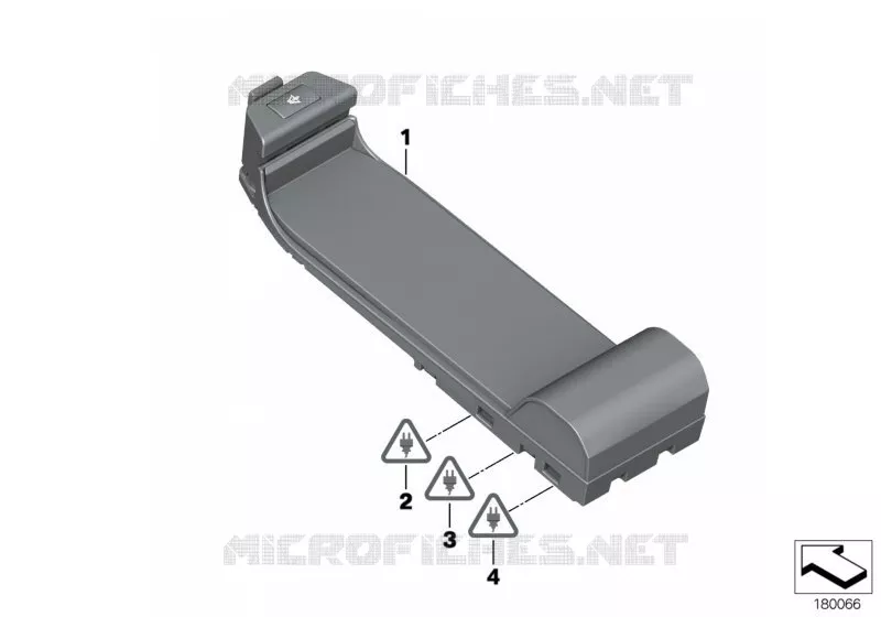 Plaque de base BMW BMW Série 7 2007 740Li A 740Li