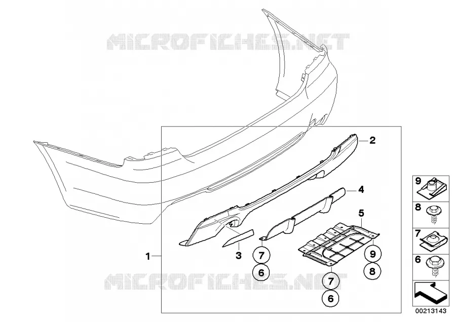 Post-équipement diffuseur sport BMW BMW Série 3 2006 320d N 320d