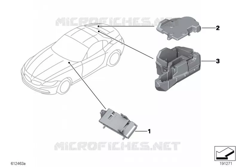 Support app.de cde de carross.et modules BMW BMW Z4 2008 Z4 23i N Z4 23i