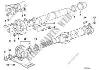 Articulation palier de transmission pour BMW 325i