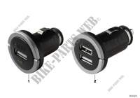 Chargeur USB BMW pour BMW 740iL