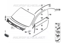 Enjoliveurs ext. / Grille de décor pour BMW 135i