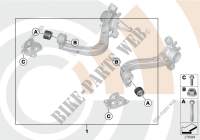 Kit réparation bras suspension longitud pour BMW 318Ci