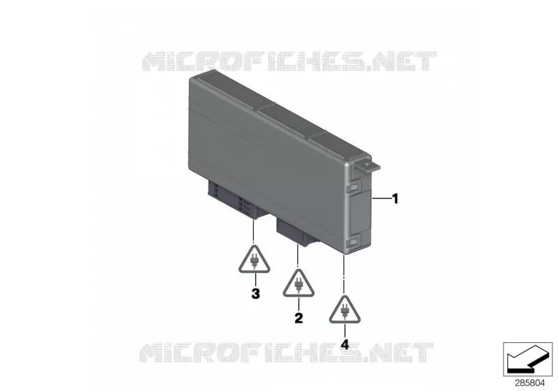 Boîtier ZGM (Module Gateway Central) BMW BMW X4 2013 X4 35dX N X4 35dX