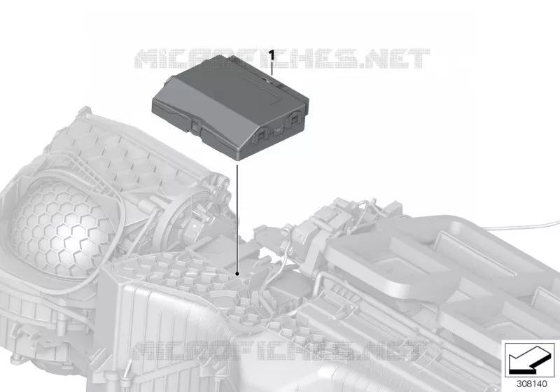Boîtier de commande de climatiseur BMW BMW X2 2017 X2 18d N X2 18d