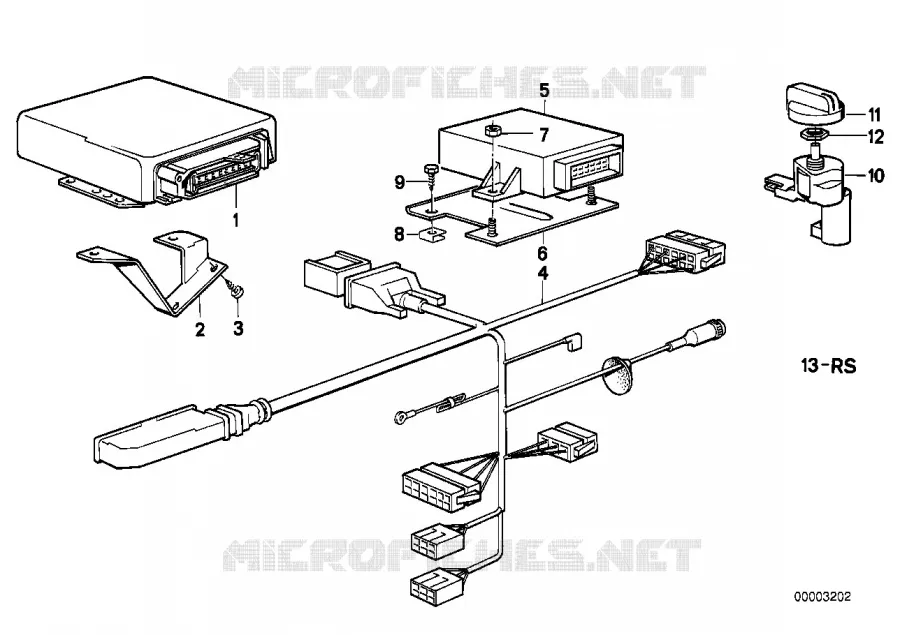 Boîtier de commande programmé EGS BMW BMW Série 3 1983 320i M 320i