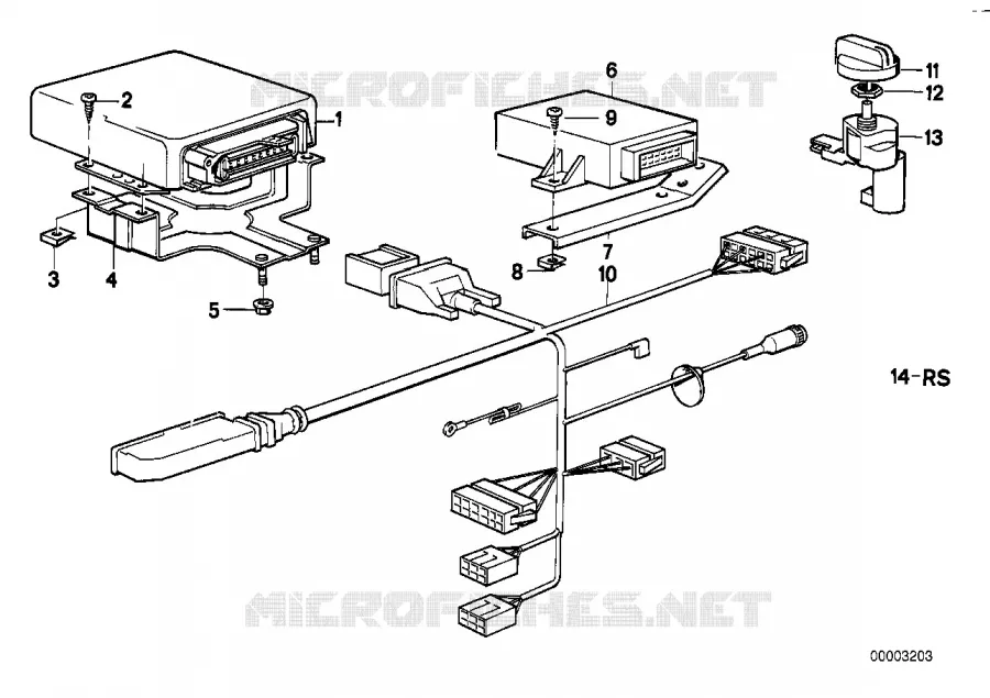 Boîtier de commande programmé EGS BMW BMW Série 6 1985 635CSi A 635CSi
