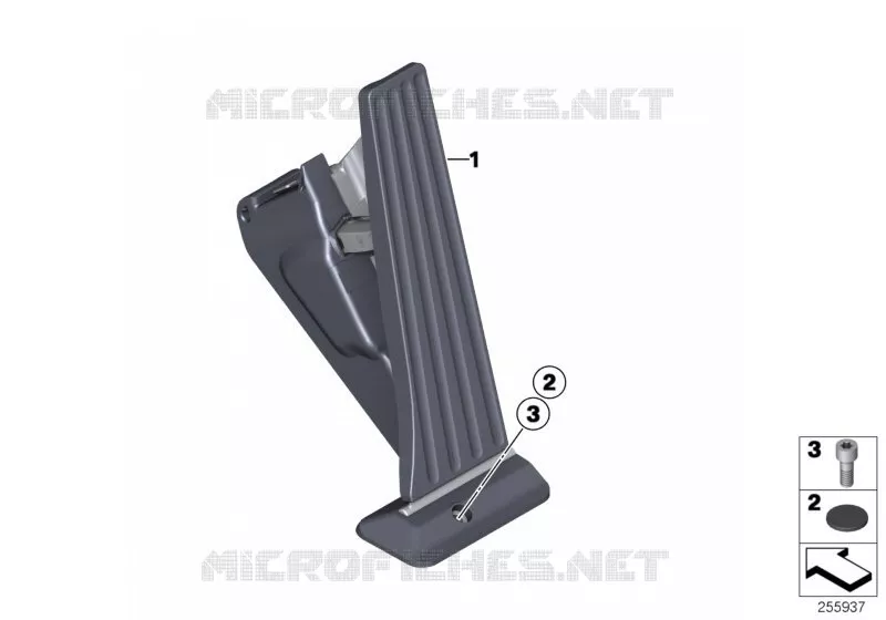 Cde daccélérateur/module pédale daccél BMW BMW Série 3 2017 320d N 320d