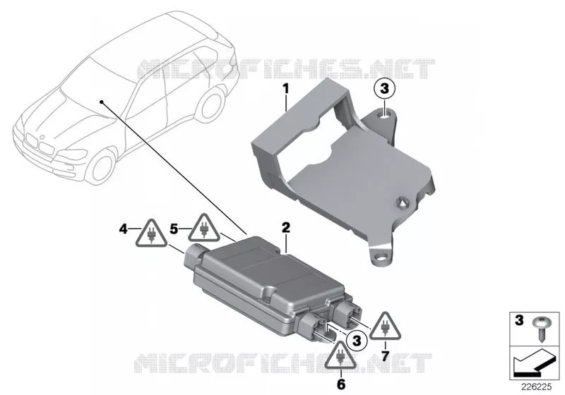 Concentrateur USB BMW BMW X6 2009 X6 30dX A X6 30dX