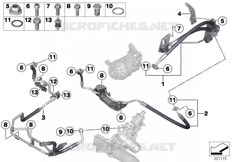 Conduit.huile/Adaptive Drive+dir.active BMW BMW X5 2013 X5 30dX A X5 30dX