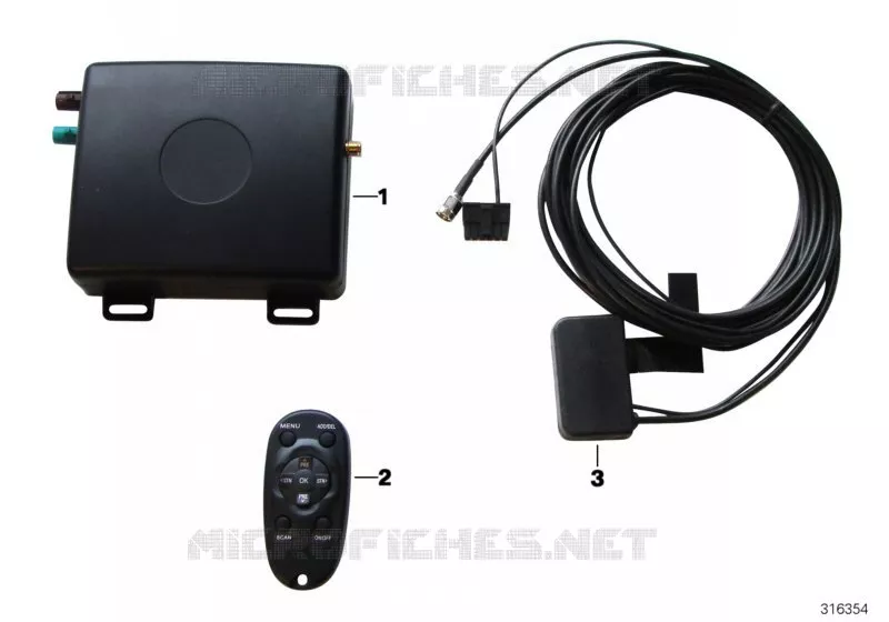 DAB Retrofit BMW BMW Série 7 2007 740Li A 740Li