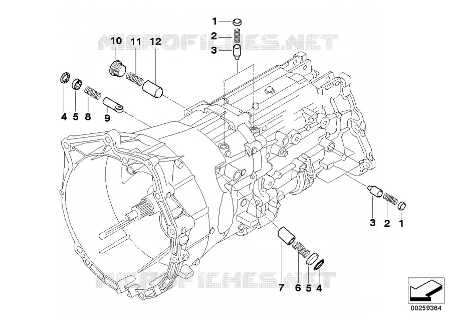 GS6X37BZ pièces de commande intérieures BMW BMW X5 2003 X5 3.0i N X5 3.0i