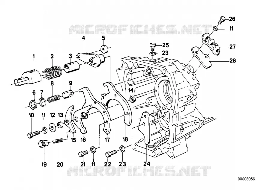 Getrag 240 pieces interieur. de commande BMW BMW Série 3 1977 320 A 320