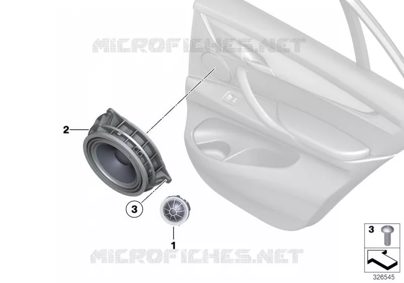 High End Sound System porte arrière BMW BMW X5 2012 X5 25dX A X5 25dX