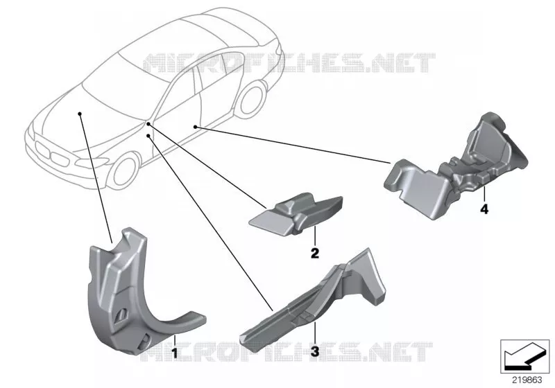 Insonorisation BMW BMW Série 5 2009 528i N 528i