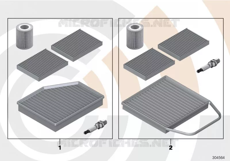Kit dinspection II Value Line BMW BMW Série 5 2003 525i N 525i