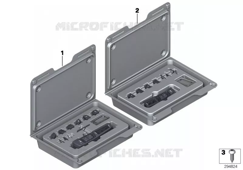 Kit rép. unité de cde console centrale BMW BMW Série 7 2007 730Li A 730Li