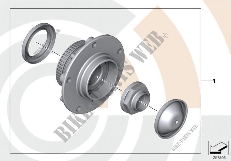 Kit roulements roue avant / Value Line pour BMW 325Ci