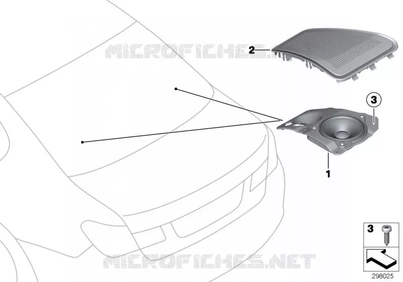 Pces détac. plage arr. système High End BMW BMW Série 7 2011 750Li A 750Li