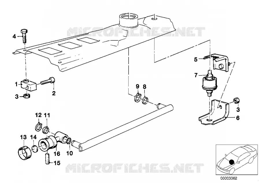 Pièces de commande de vitesses BMW BMW Série 3 1977 320 M 320