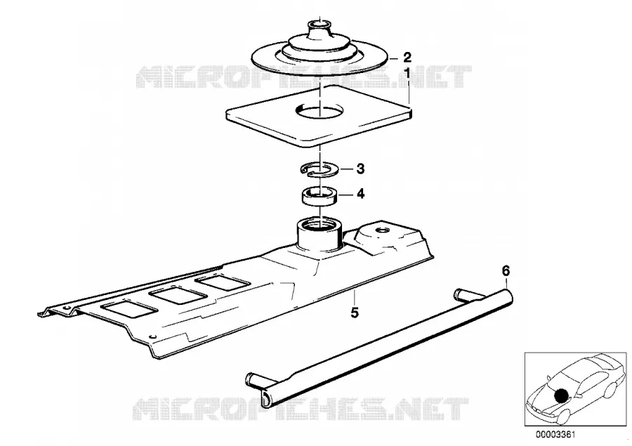 Pièces de commande de vitesses BMW BMW Série 3 1987 320i A 320i