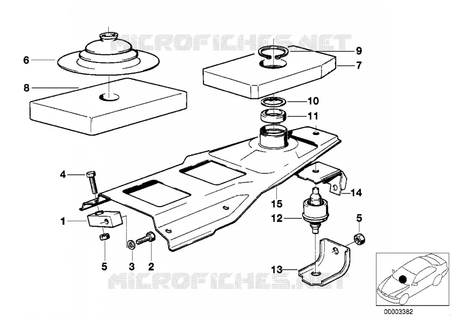 Pièces de commande de vitesses BMW BMW Série 7 1977 733i M 733i
