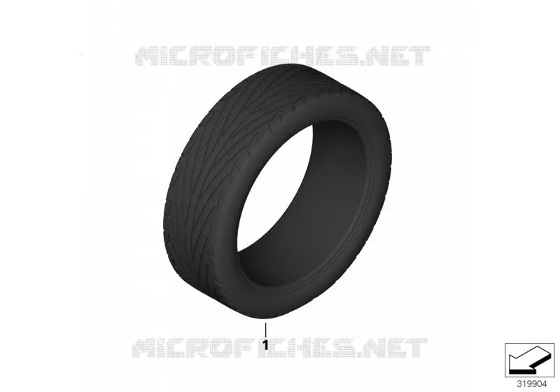 Pneumatiques Eté BMW BMW Série 4 2016 M4 CS N M4 CS