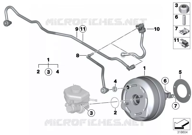 Servo-frein BMW BMW Série 3 2014 320d N 320d