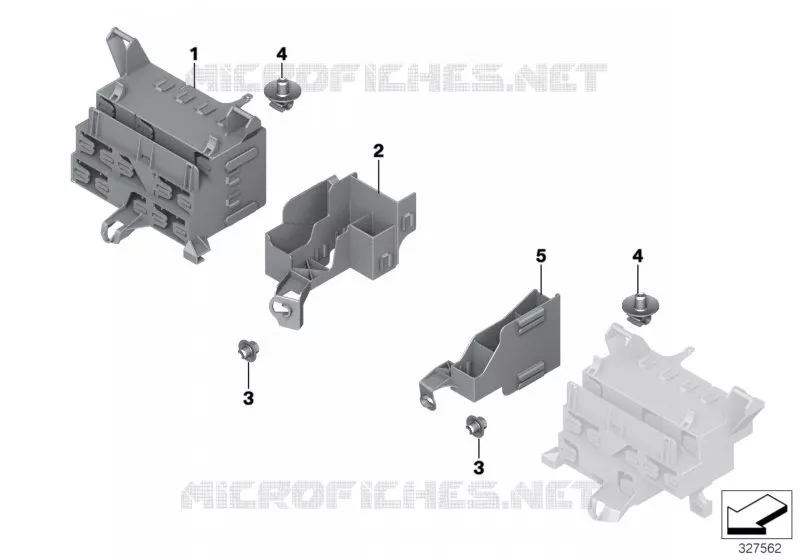 Support app.de cde de carross.et modules BMW BMW Série 3 2000 320i N 320i