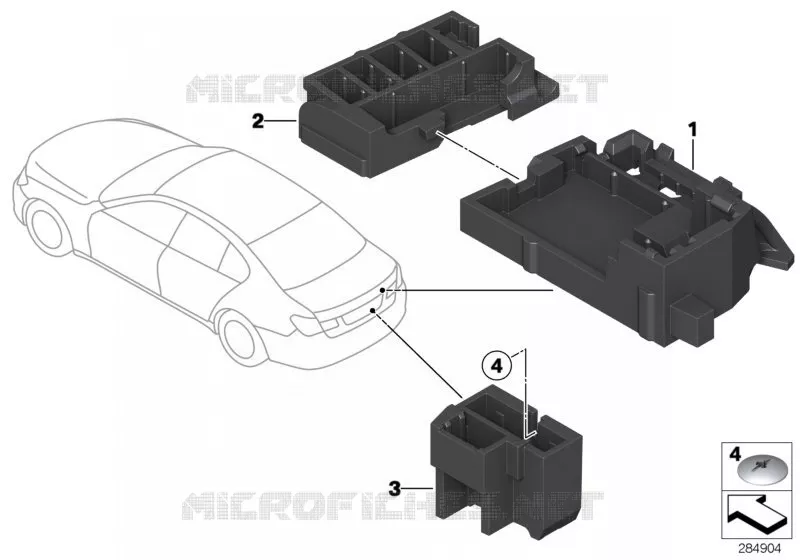 Support dinstrument BMW BMW Série 7 2011 740Li A 740Li