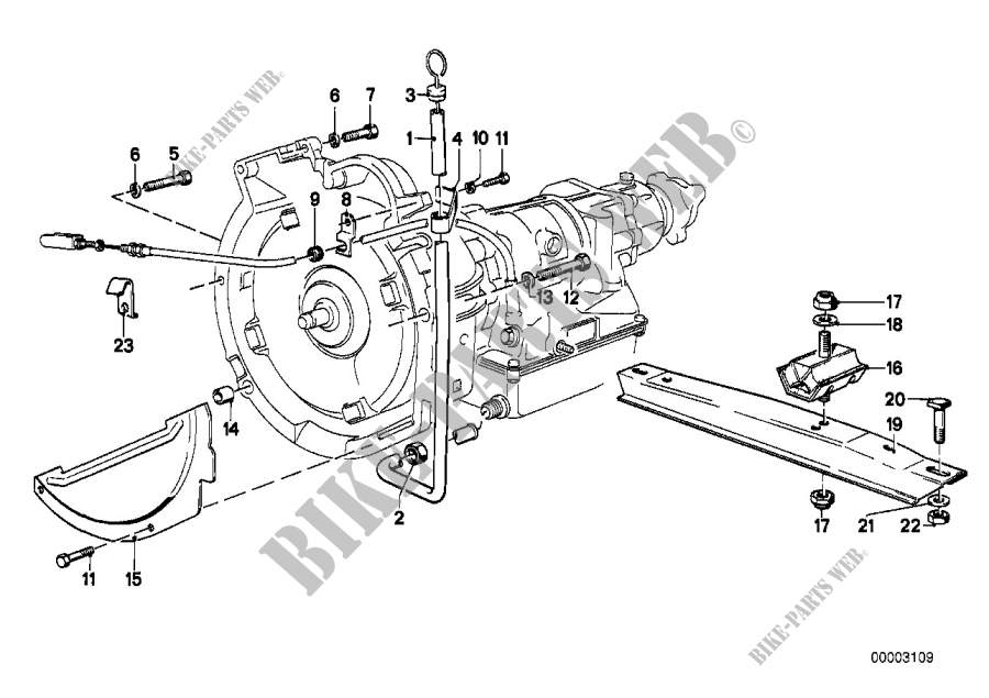 Suspension/fixation de boite de vitesses pour BMW 732i
