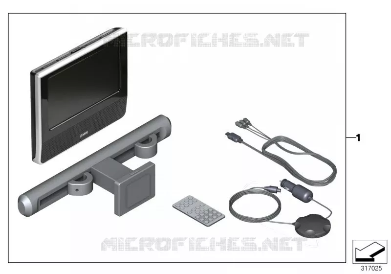 Système DVD Tablet Single BMW BMW Série 7 1994 730iL A 730iL