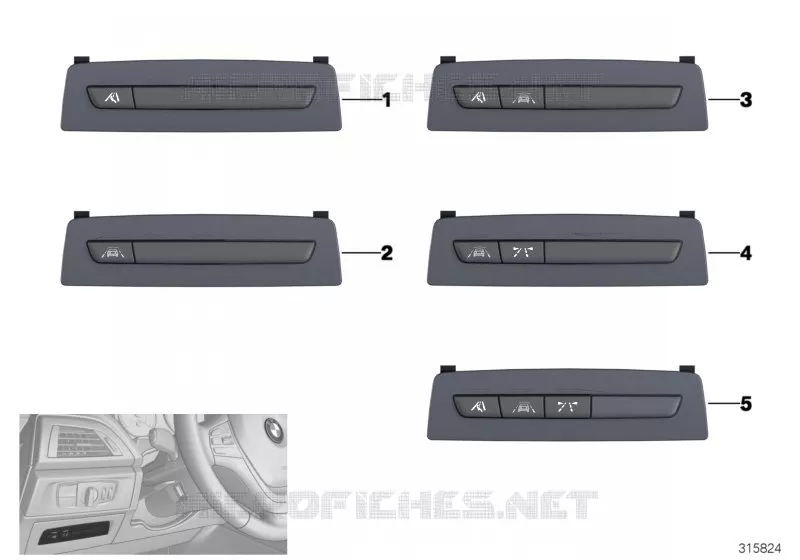 Unité cde systèmes daide à la conduite BMW BMW Série 3 2011 320d N 320d