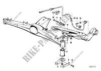 Cadre auxiliere arriere/suspension roues pour BMW 316