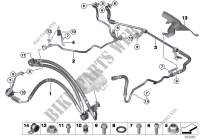Conduites dhuile / Adaptive Drive pour BMW X6 50iX 4.4 de 2013