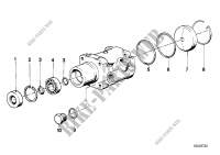 Direction hydraul. pompe a ailes/pieces pour BMW 732i