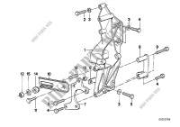 Direction hydraul. pompe ailet./support pour BMW M535i