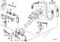 Direction hydraulique Tuyaux dhuile pour BMW 633CSi