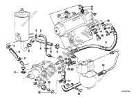 Direction hydraulique Tuyaux dhuile pour BMW 735i