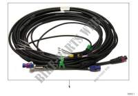Etendue réparation câbles spéciaux pour BMW 740d