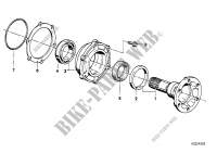 Fixat.bride de transm/anneau de garnitur pour BMW 525i